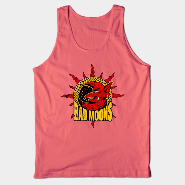 Bad Moons Emblem Tank Top by Vault Emporium